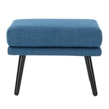 2 Piece Hanover Upholstered Armchair & Footstool Set